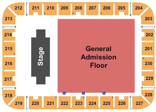 Harrah's Cherokee Center Billy Strings Seating Chart